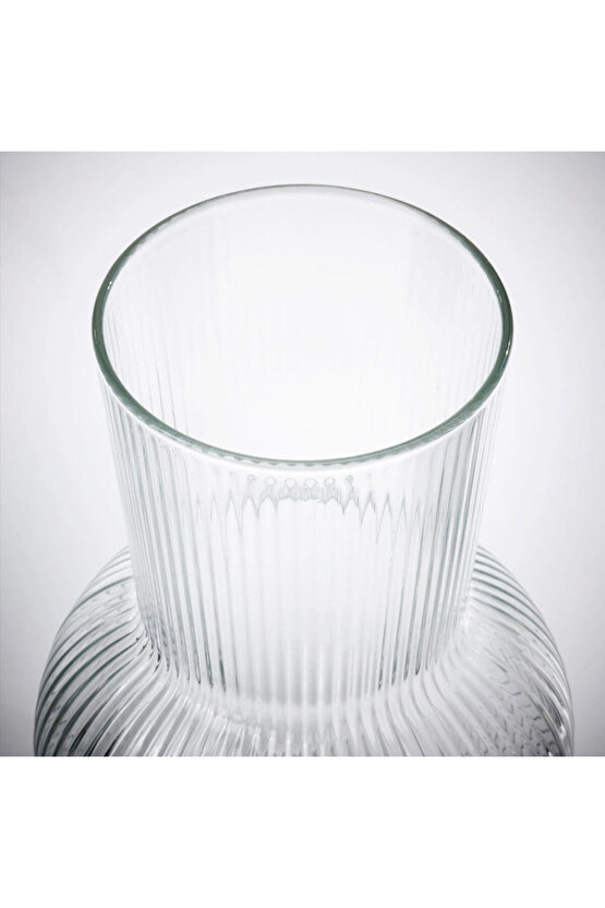 PÅDRAG cam vazo, saydam cam, 17 cm