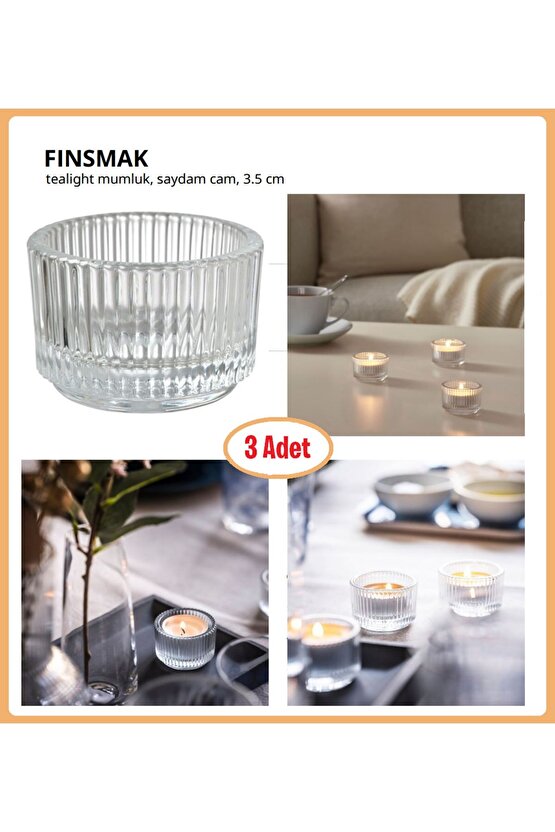 Finsmak Mumluk & Sosluk 3 Adet