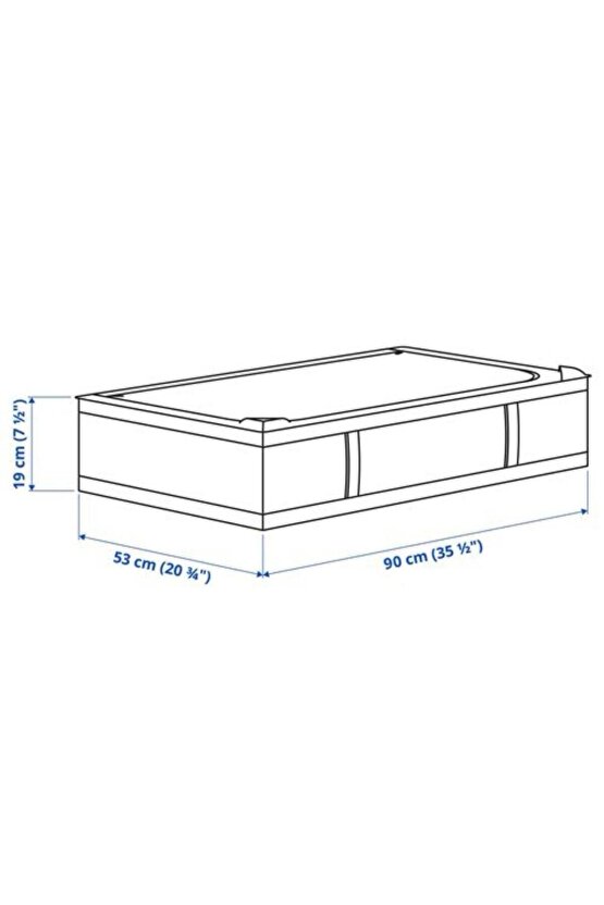 SKUBB hurç, beyaz, 90x53x19 cm BS DİJİTAL MAĞAZACILIK