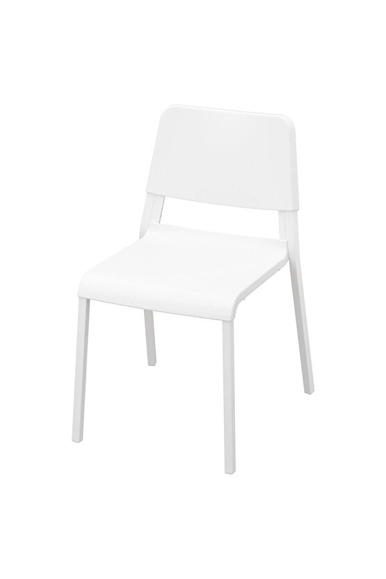 Kumaş yok beyaz plastik sandalye akdenizshop 47 x 78 x 41 1 Yıl Beyaz Sandalye Modern Plastik 1