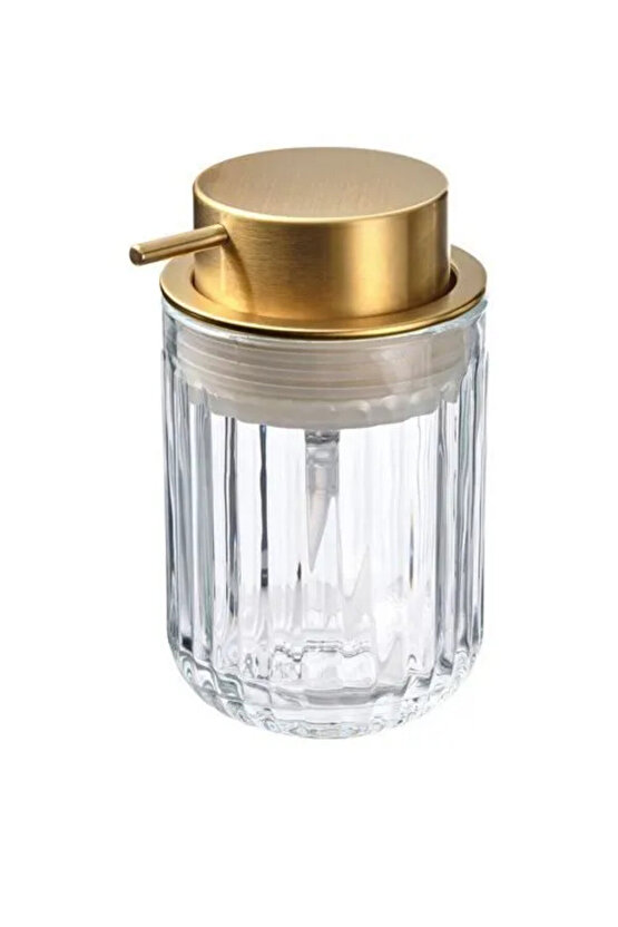 Premium Ürün Kaliteli Üretim Dayanıklı Gösterişli Modern Tasarım 350 Ml Cam Sıvı Sabunluk