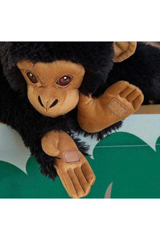 Yumuşak Oyuncak, Siyah, 32 cm, Şempanze Peluş maymun
