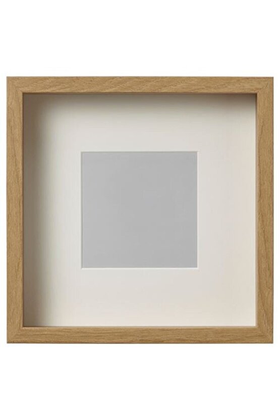 Ahşap çerçeve, meşe görünümlü, 25x25 cm