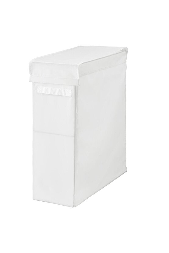 SKUBB Beyaz 80 lt Çamaşır Sepeti 65 cm Çamaşırlık