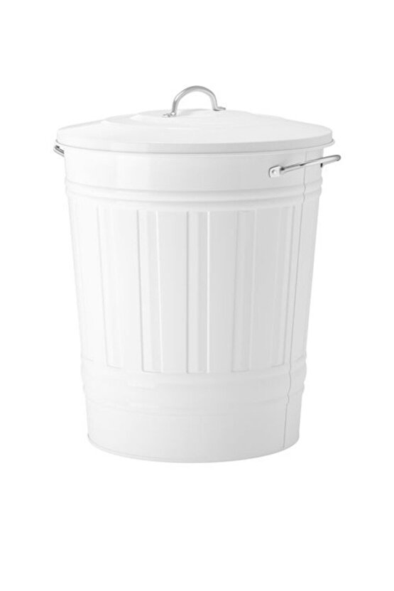 Çöp kovası kutusu beyaz donmezco 40 lt knodd