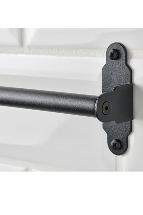 Hultarp duvar askısı banyo askısı kahve köşesi askısı 80cm Siyah