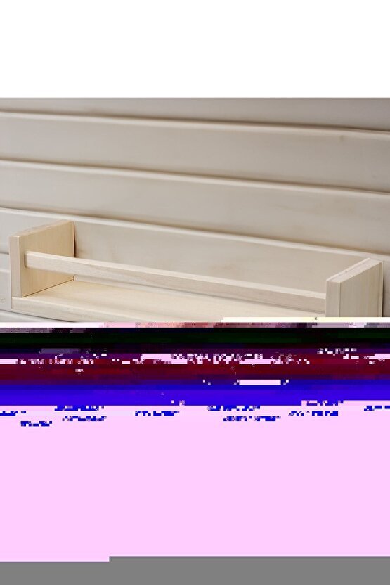 BEKVAM BAHARATLIK RAFI DUVAR RAFI ÇERÇEVE RAFI KİTAPLIK AHŞAP RAF 40x10x9 Cm