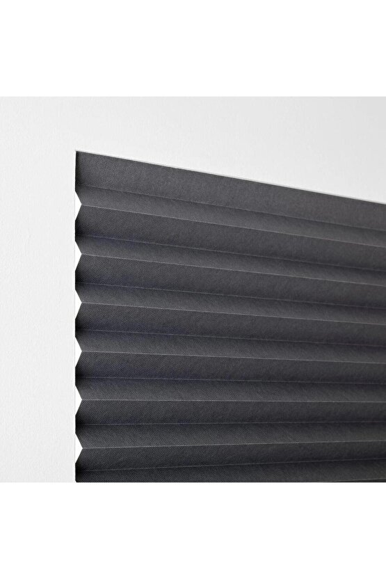 Schottis Store Perde stor perde donmezco- 100x190 Cm - Koyu Gri