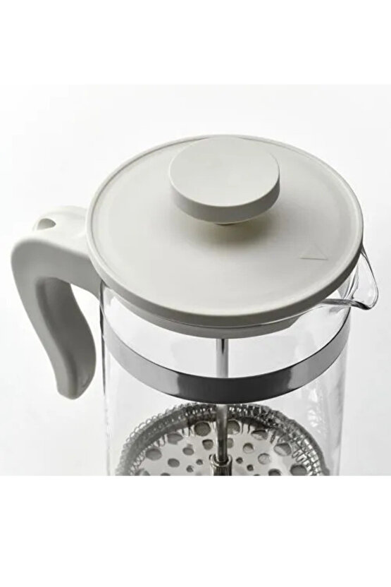 Premium Ürün Kaliteli Üretim Dayanıklı Şık Tasarım 1 Lt Paslanmaz Çelik French Press UPPHETTA