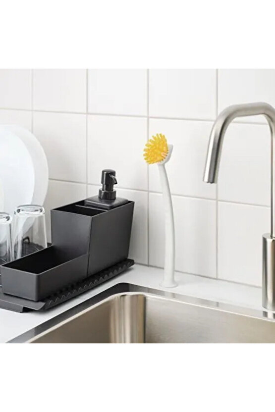 Premium Ürün Kaliteli Sağlam Dayanıklı Kullanışlı Çok Amaç Vantuz Bulaşık Lavabo Fırçası RINNIG