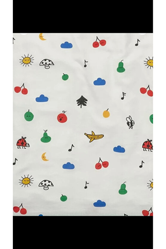 Grönfınk bebek nevresim takımı, çok renkli 110x12535x55
