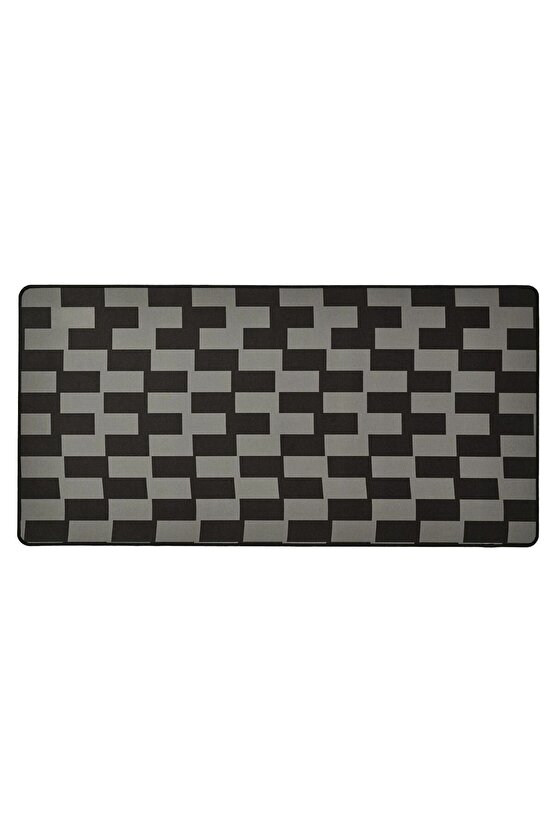 Blaskata Oyun Mouse Pedi, Siyah-gri 40x80 Cm