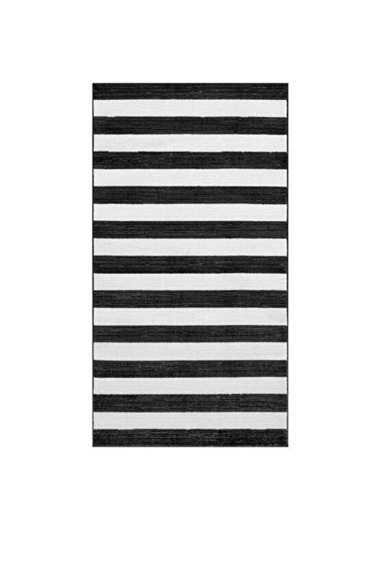 Elsystem yolluk, siyah-beyaz 80x150 cm kısa tüylü