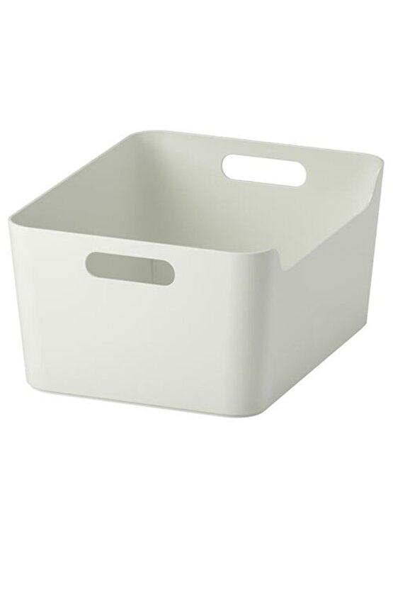 Uppdatera kutu beyaz organizer kutu, düzenleyici kutu donmezco beyaz çok amaçlı kutu 34x24cm