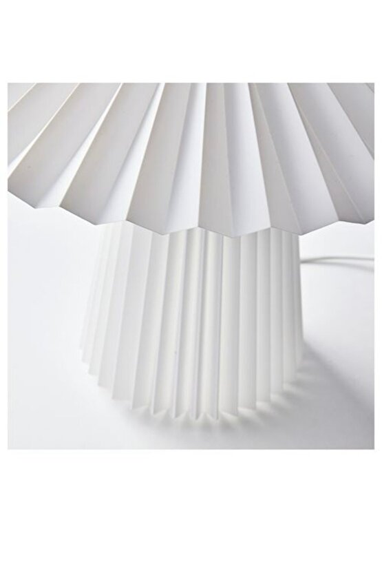 Kuddlava masa lambası , beyaz 28cm