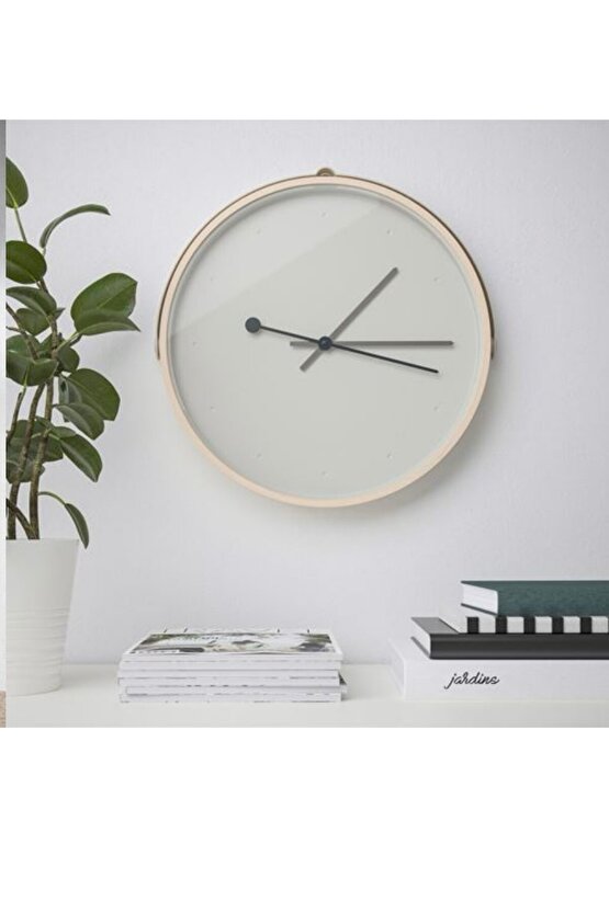 Rotblöta duvar saati, açık gri, 42cm