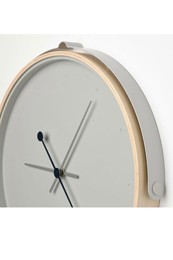 Rotblöta duvar saati, açık gri, 42cm