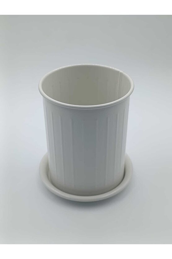 Çatal Kaşıklık Mutfak Bıçaklık Beyaz Boyalı Paslanmaz Çelik 13 Cm