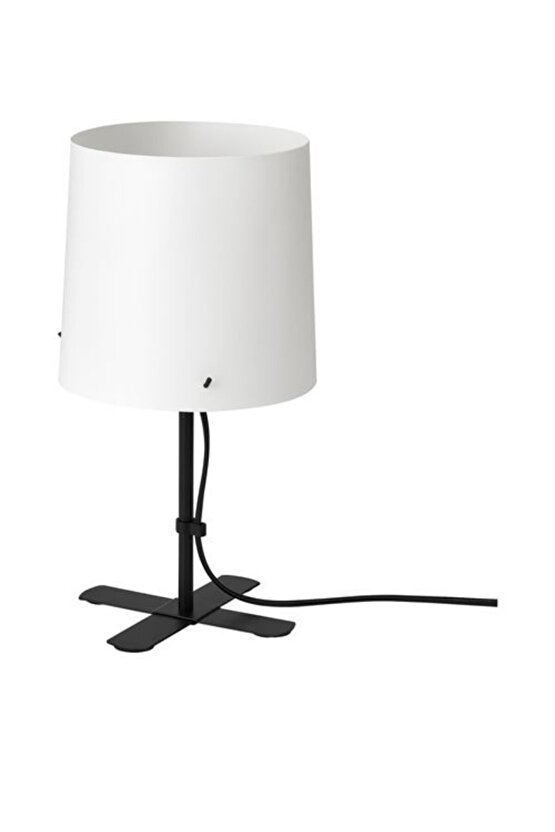 Barlast abajur, siyah-beyaz 31cm