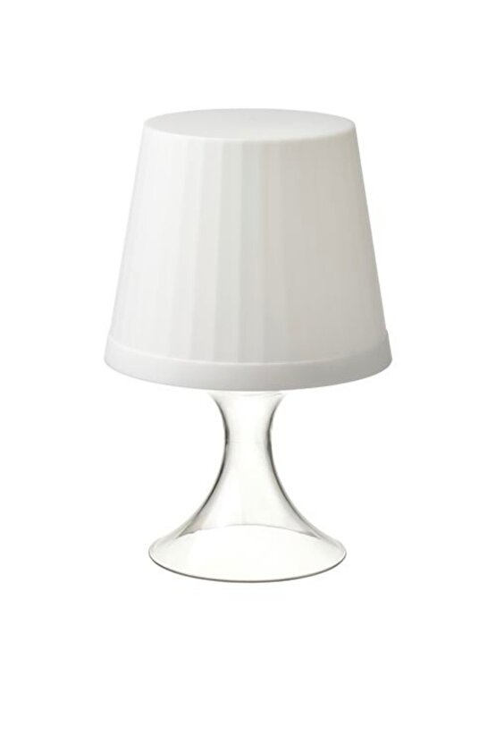 Lampan led li masa lambası, pilli, beyaz, 24cm