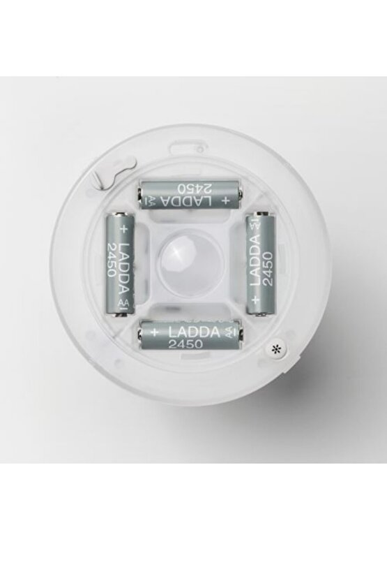 Lampan led li masa lambası, pilli, beyaz, 24cm
