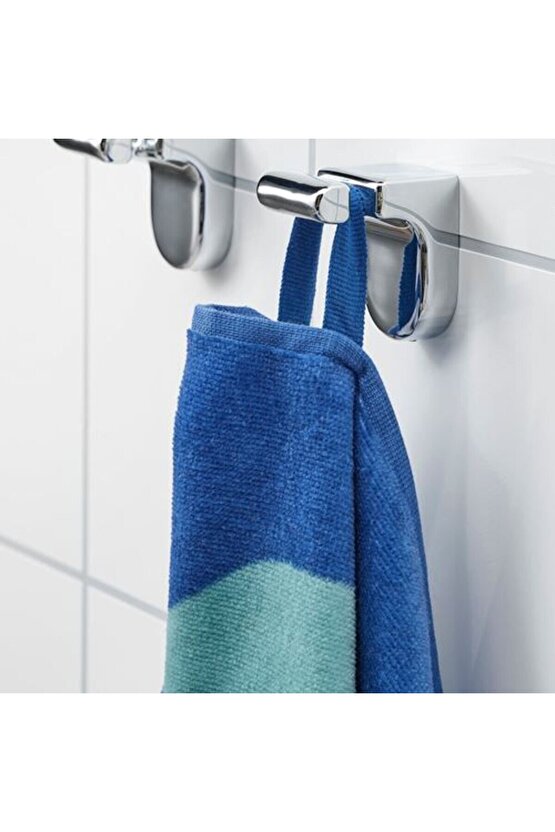 - BLAVINGAD, çocuk banyo havlusu, koyu mavi, 70x140 cm