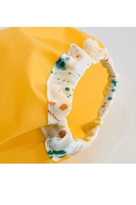 Mala boyama önlüğü sarı 60cm