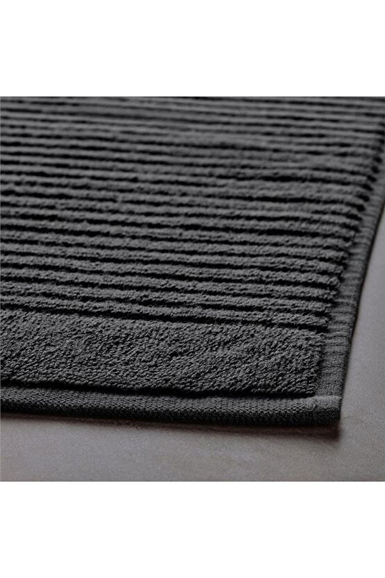 Alstern Ayak Havlusu Koyu Gri 50x80 Cm 60447347