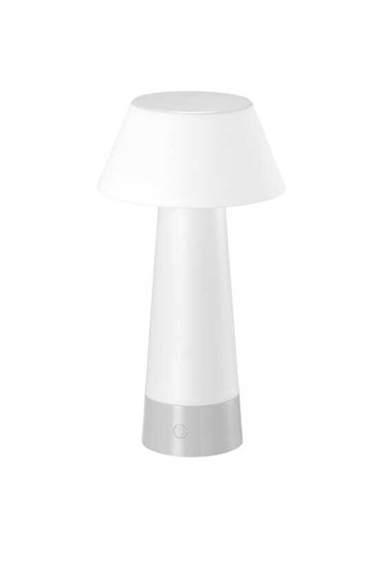 Solvınden masa lambası beyaz 20cm pilli