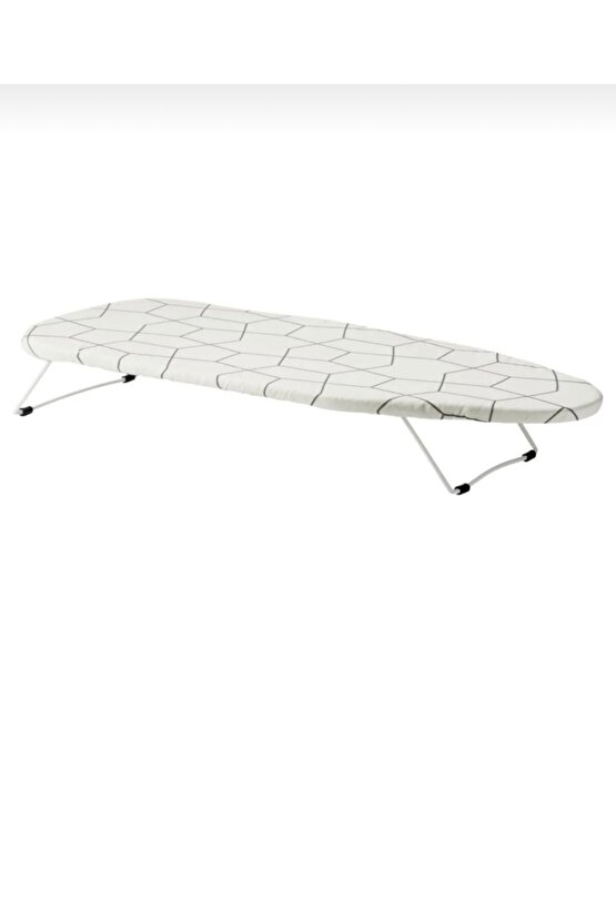 Mini Ütü Masası Siyah Beyaz 73x32