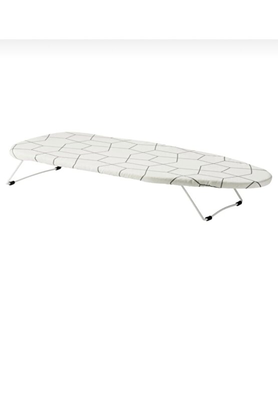 Mini Ütü Masası Siyah Beyaz 73x32