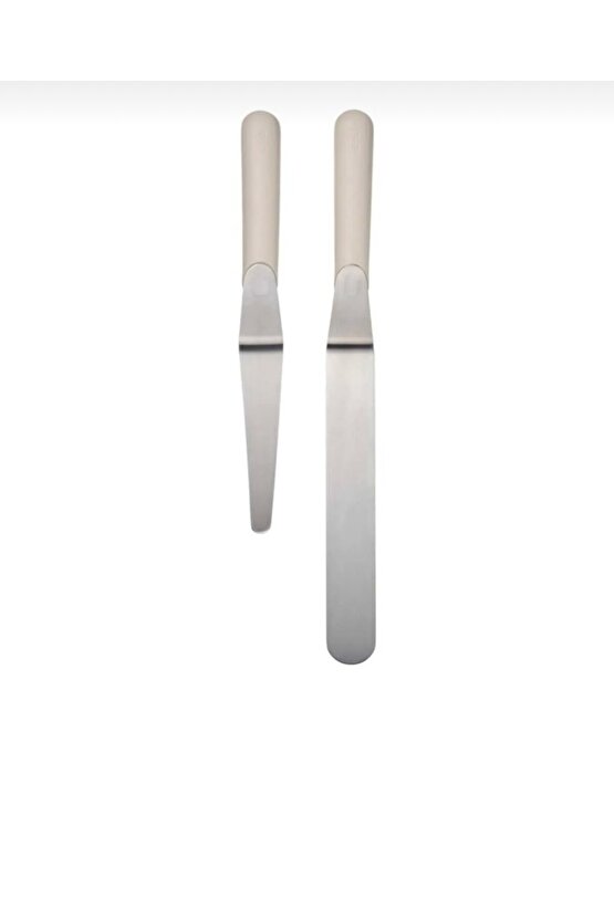 Lattbakad pasta spatula bej