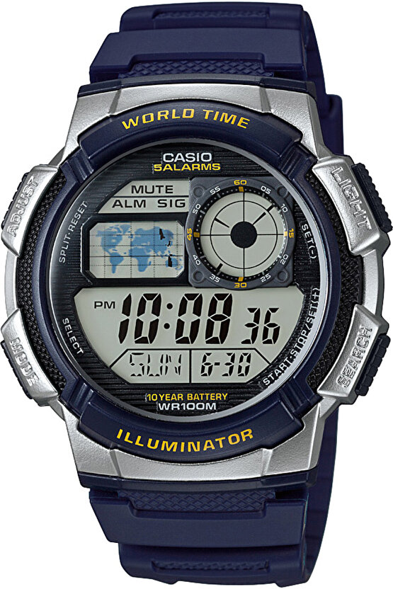 Ae-1000w-2avdf Dijital Erkek Kol Saati