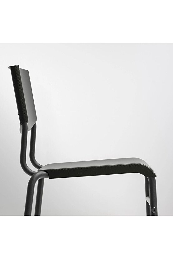 AKDENİZ STIG siyah 63 cm modern bar sandalyesi
