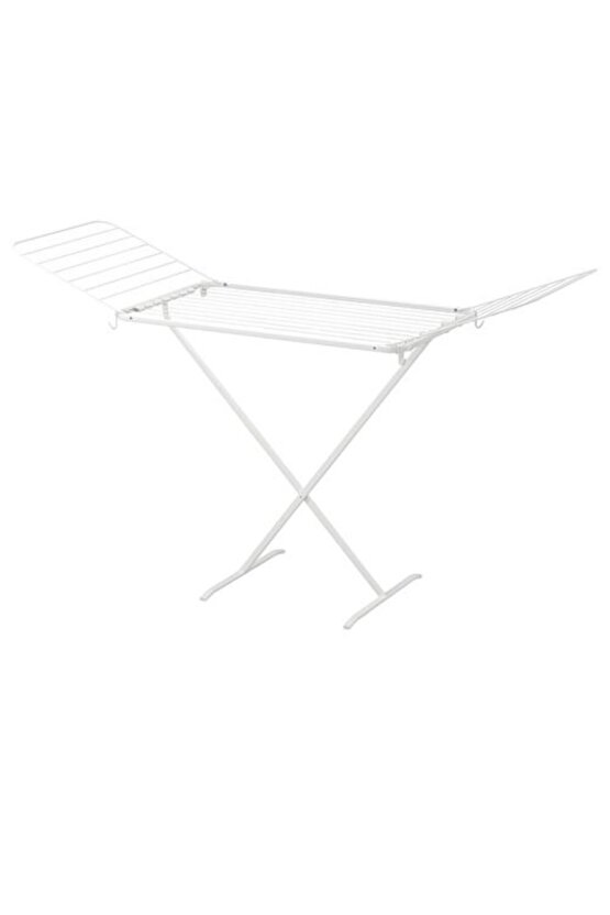 Mulıg çamaşır kurutma askılığı, beyaz, 173x57x103cm