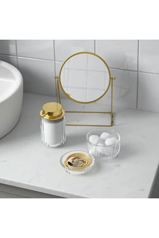 Premium Ürün Kaliteli Üretim Dayanıklı Şık Modern Tasarım Cam Kutu 10x9 Cm SILVTJÄRN