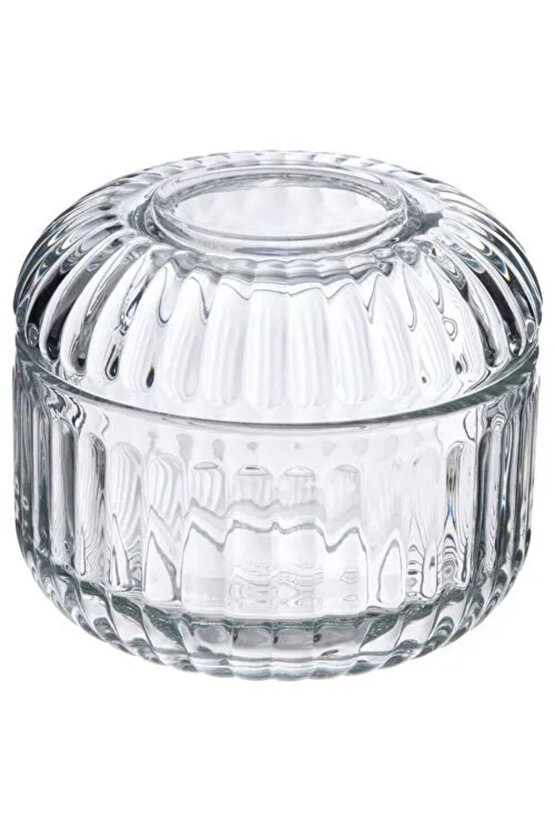 Premium Ürün Kaliteli Üretim Dayanıklı Şık Modern Tasarım Cam Kutu 10x9 Cm SILVTJÄRN