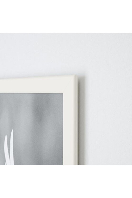 Fıskbo 50x70 Cm Beyaz Çerçeve Fotoğraf Resim Çerçevesi