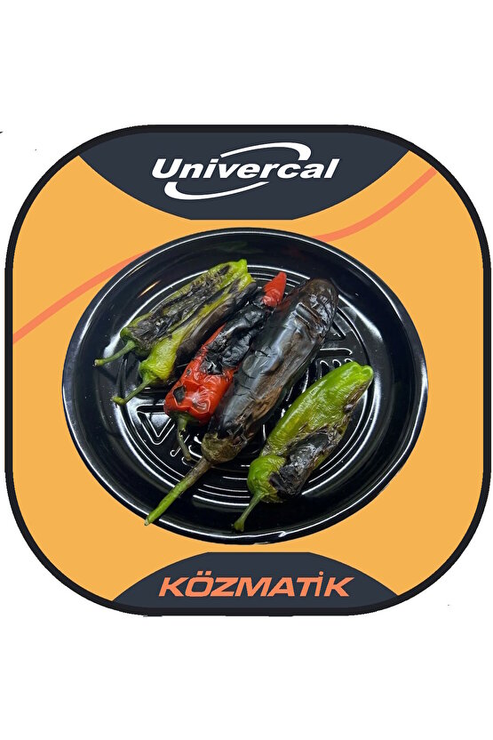KÖZMATİK PRATİK EMAYE KÖZLEME TAVASI OCAK VE MANGAL ET-PATLICAN-BİBER-KESTANE-MISIR-SEBZE