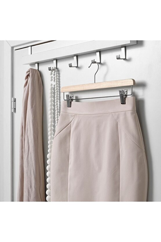 Pembe Mandallı Etek-pantolon Askısı-3lü 1 Metal