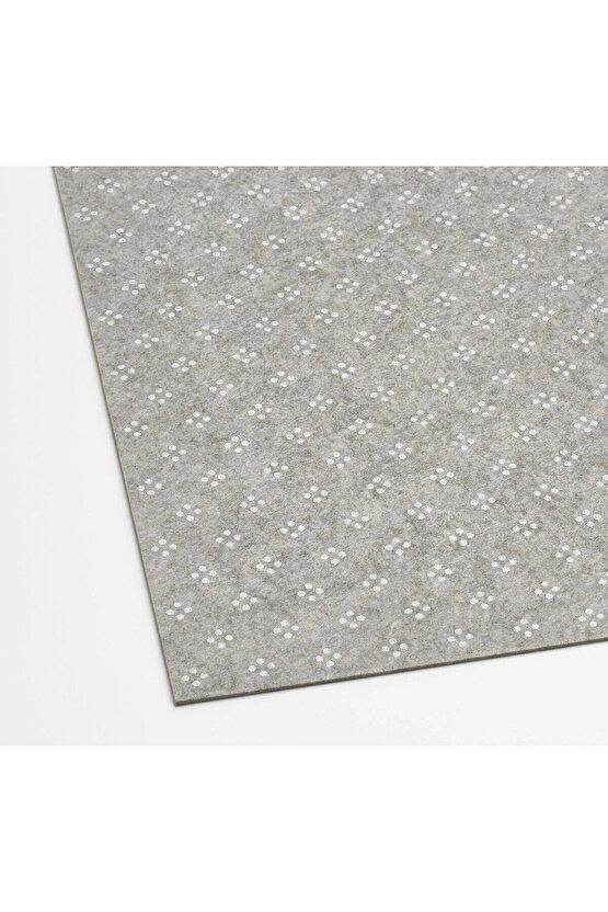 QUİCK Çekmece Örtüsü 90x30 Cm Çekmece Dolap İçi Örtü Kaydırmaz Altlık Gri Desenli Kayma Önleyici