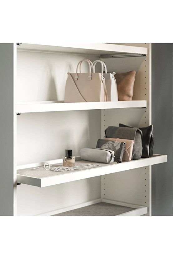 KOMPLEMENT açık gri 90x30 cm çekmece örtüsü