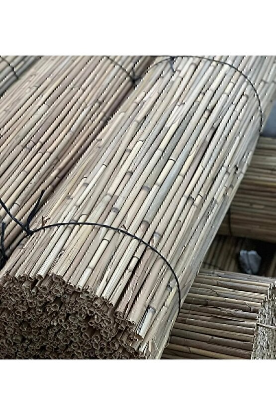 Doğal Hasır Kamış Çit 1 X 2,50 bahçe çiti gölgelik balkon çiti
