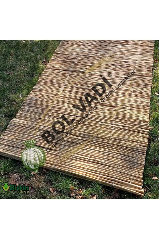 BOL VADİ 2X2.5 DOĞAL HASIR KAMIŞ BAMBU yükseklik iki genişlik iki buçuk