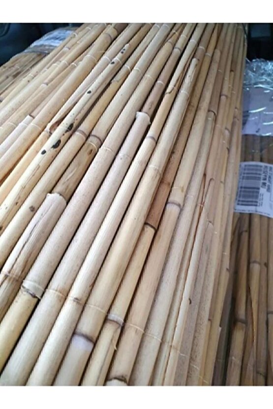 Kamış Çit Kamış Hasır Kamış Bambu 1*5 Metre Gölgelik Doğal Kamış Hasır Çit- Gölgelik- Rüzgar Perdesi