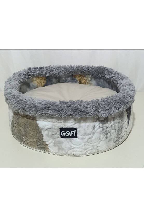 Kedi Köpek Yatağı Püsküllü