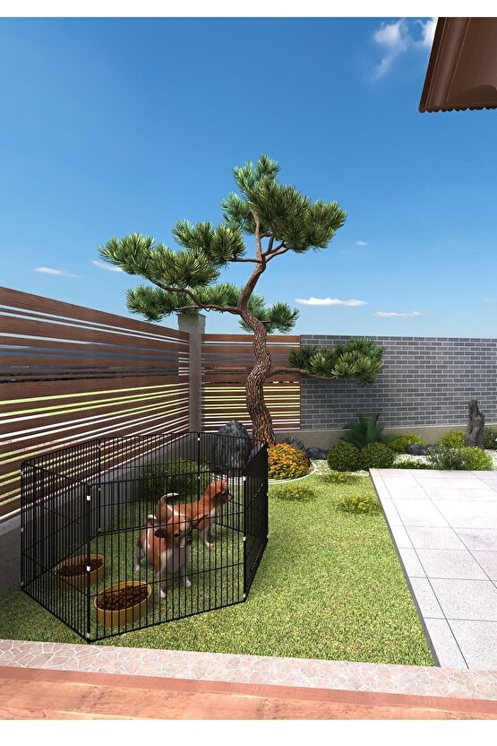Katlanır Metal Köpek Oyun Alanı , Evcil Hayvan Oyun Eğitim Alanı , Köpek Çiti , Tavşan Çiti 6044