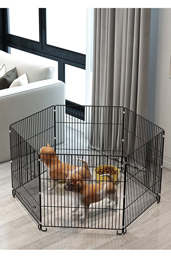 Katlanır Metal Köpek Oyun Alanı , Evcil Hayvan Oyun Eğitim Alanı , Köpek Çiti , Tavşan Çiti 6044