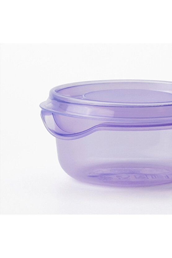 PRUTA plastik saklama kabı seti, lila, 70 ml, 3 parça