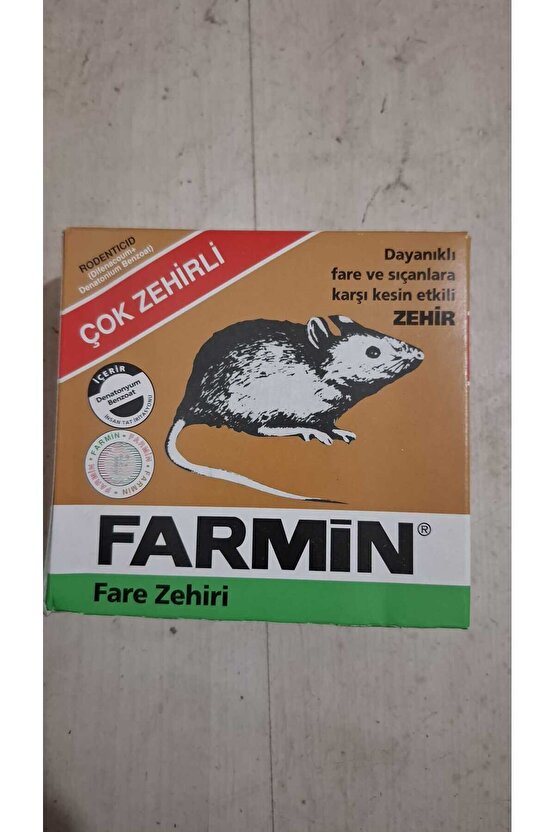 Ekonomik Fare & Sıçan Öldürme Paketi – Farmin Buğday Yem + Ratimor Pellet + Tibtrap Yapışkan Tuzak